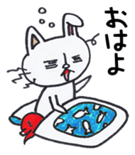 Setouchi Hiroshima living of nekopyon sticker #8802720