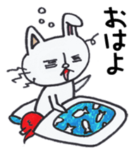 Setouchi Hiroshima living of nekopyon sticker #8802720