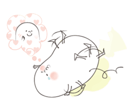 LOVE each other, and think alone. sticker #8803060