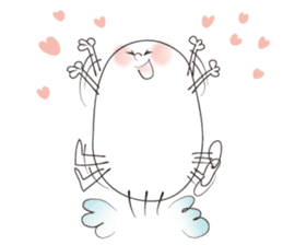 LOVE each other, and think alone. sticker #8803095