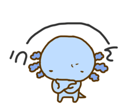 Axolot "UPA" and "RUPA" 2 sticker #8803390