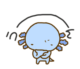 Axolot "UPA" and "RUPA" 2 sticker #8803390