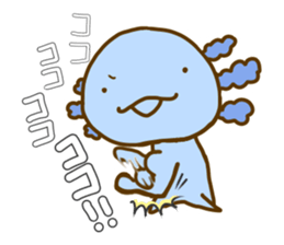 Axolot "UPA" and "RUPA" 2 sticker #8803395