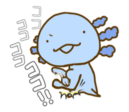 Axolot "UPA" and "RUPA" 2 sticker #8803395