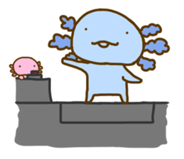 Axolot "UPA" and "RUPA" 2 sticker #8803396