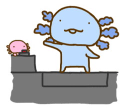 Axolot "UPA" and "RUPA" 2 sticker #8803396