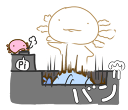 Axolot "UPA" and "RUPA" 2 sticker #8803397