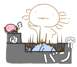 Axolot "UPA" and "RUPA" 2 sticker #8803397