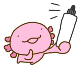 Axolot "UPA" and "RUPA" 2 sticker #8803398