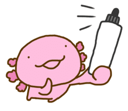 Axolot "UPA" and "RUPA" 2 sticker #8803398