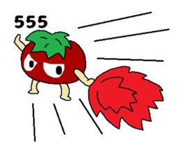 Tomato human being sticker #8804091