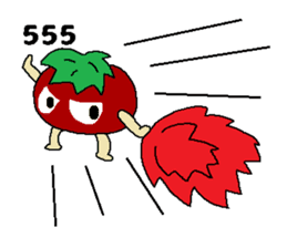Tomato human being sticker #8804091