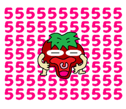Tomato human being sticker #8804092