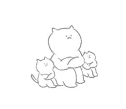 mochi mochi cat. 2 sticker #8804113