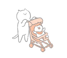 mochi mochi cat. 2 sticker #8804128