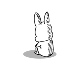 The jolly bear and rabbit sticker #8804542