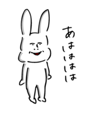 The jolly bear and rabbit sticker #8804548