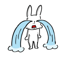 The jolly bear and rabbit sticker #8804560