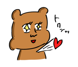 The jolly bear and rabbit sticker #8804563