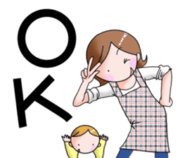 Happy mother life sticker #8804644