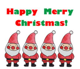 Monkey's New Year's, Winter greeting set sticker #8804698