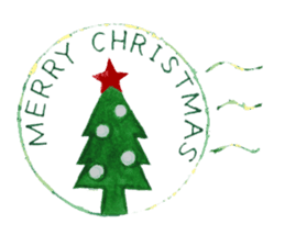 Monkey's New Year's, Winter greeting set sticker #8804699