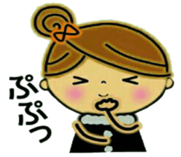 It shines, girl 2 sticker #8805238