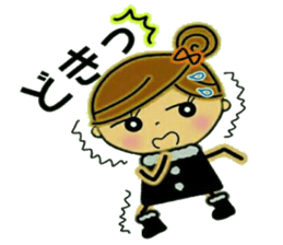 It shines, girl 2 sticker #8805248