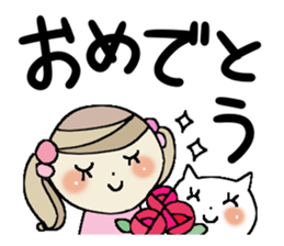 Very big letter 10 sticker #8805770