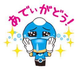 KAWASAKI FRONTALE 2015 MASCOTS STICKER sticker #8807117