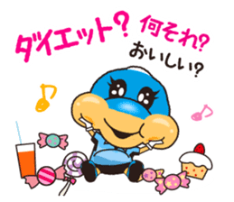 KAWASAKI FRONTALE 2015 MASCOTS STICKER sticker #8807123
