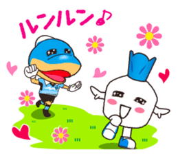 KAWASAKI FRONTALE 2015 MASCOTS STICKER sticker #8807133