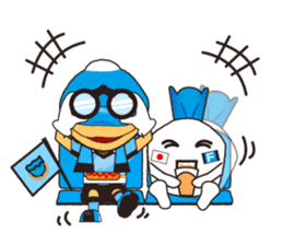 KAWASAKI FRONTALE 2015 MASCOTS STICKER sticker #8807137