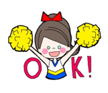 Cheerleader!!! sticker #8807258