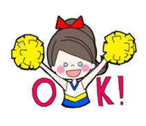 Cheerleader!!! sticker #8807258