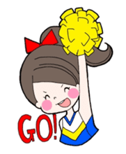 Cheerleader!!! sticker #8807260