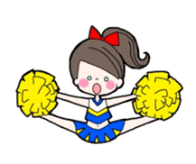 Cheerleader!!! sticker #8807261