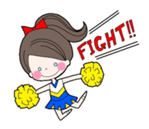 Cheerleader!!! sticker #8807262