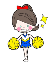 Cheerleader!!! sticker #8807290