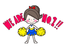 Cheerleader!!! sticker #8807294