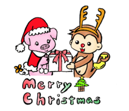 BUBU&KIKI winter sticker #8807683