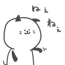 Black ear cat Sticker sticker #8808186