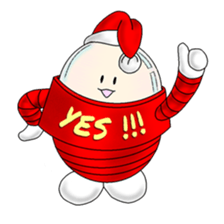 Bee-Beep Christmas sticker #8808313