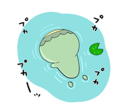 Cucumber loves kappa sticker #8808469