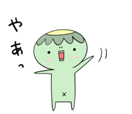 Cucumber loves kappa sticker #8808472