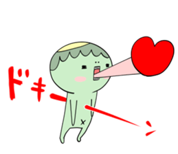 Cucumber loves kappa sticker #8808482