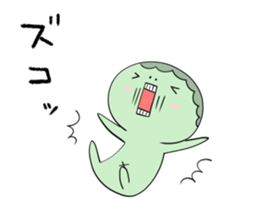 Cucumber loves kappa sticker #8808484