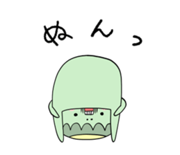 Cucumber loves kappa sticker #8808487