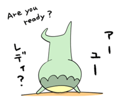 Cucumber loves kappa sticker #8808490