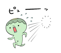 Cucumber loves kappa sticker #8808493